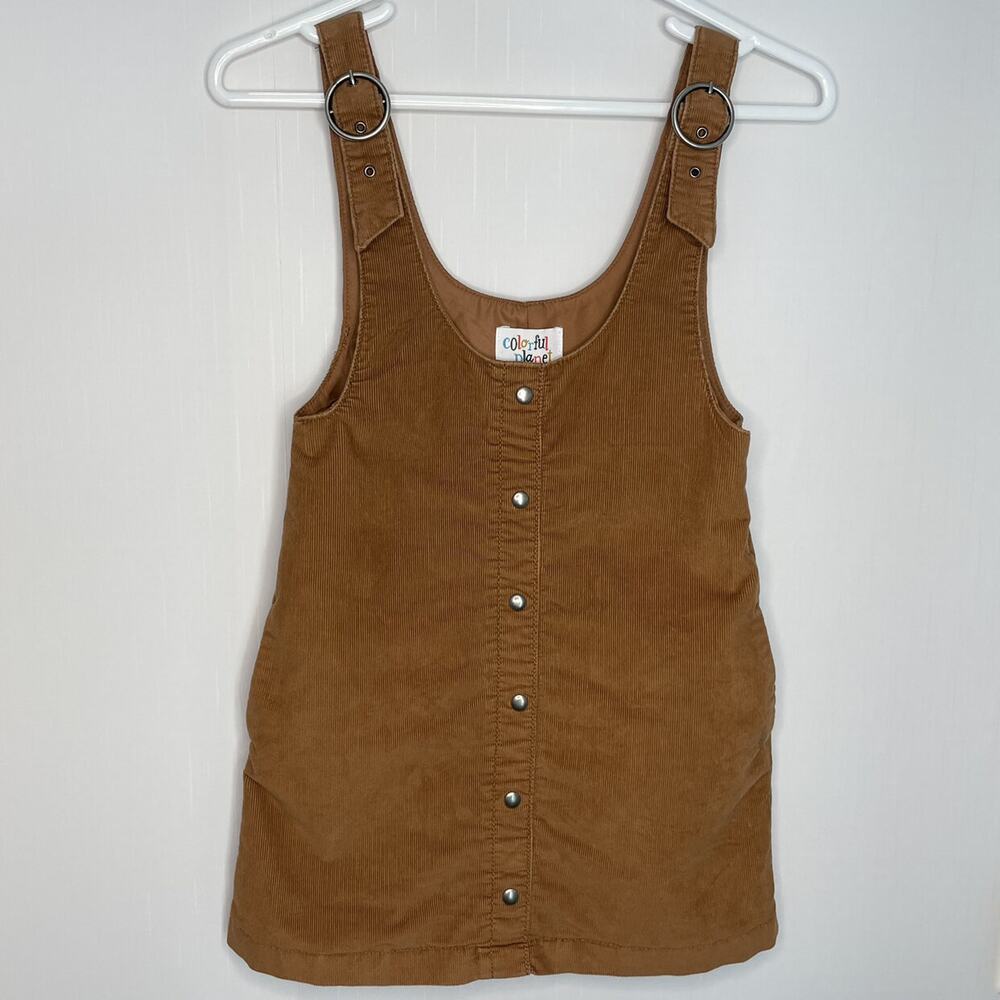 Colorful Planet Corduroy Jumper Size M 7-8